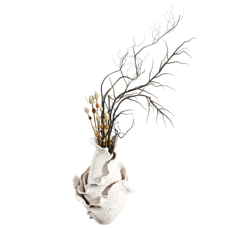 Dry branch in vase Image 1