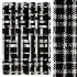 Tattersall Black Handwoven Indoor Outdoor Rug - Thumbnail 1