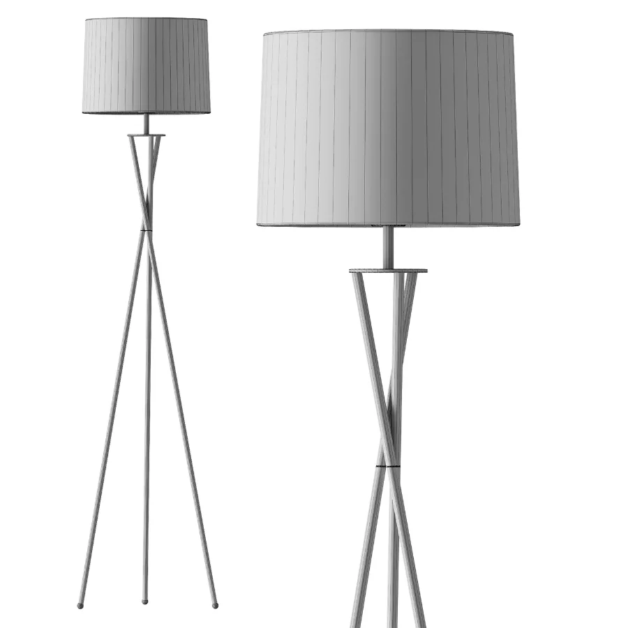 Contemporary Nordic Tripod Floor Lamp NineLighting Image 3