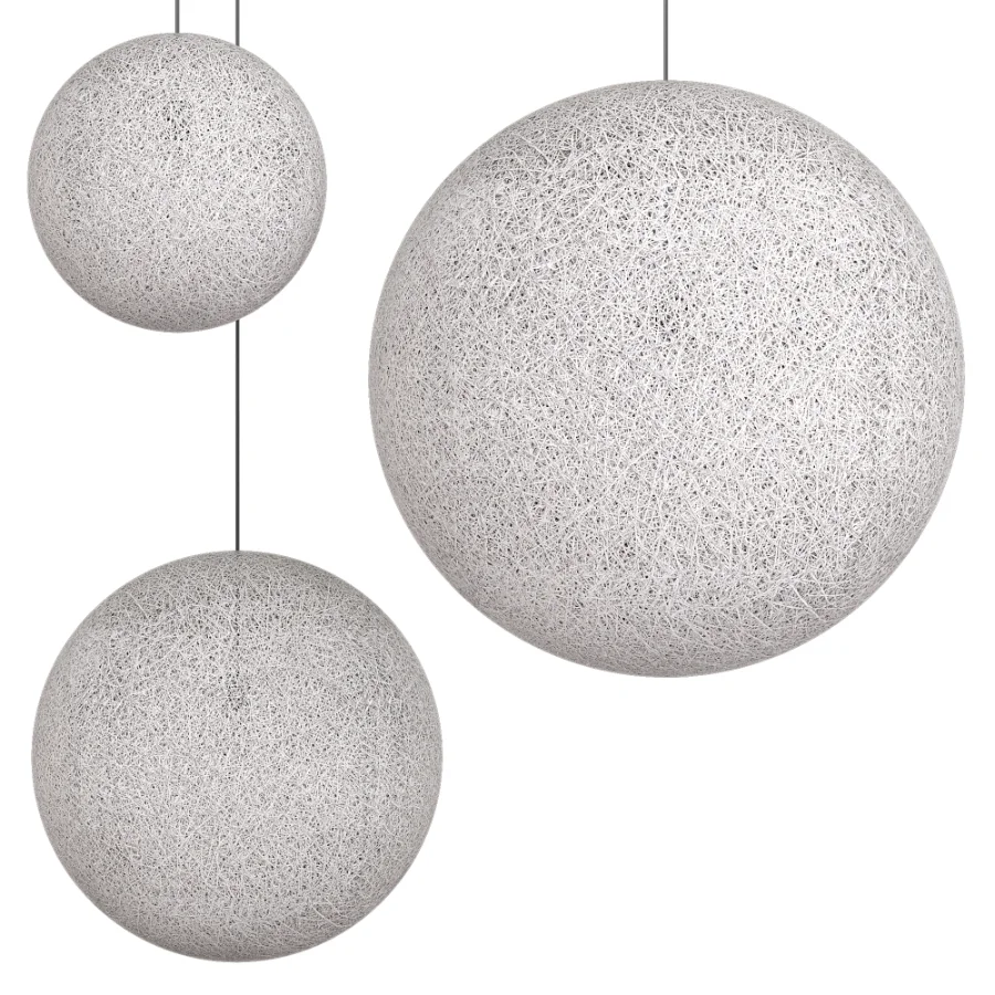 Moooi Thread Papier Mache Lamp Image 2