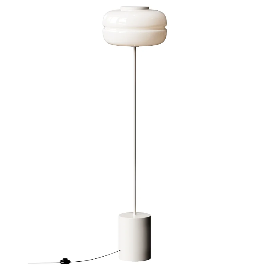 Westwing Collection Bun Marble Floor Lamp Image 1