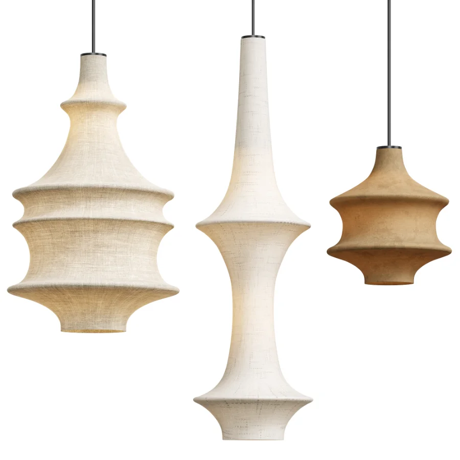 Saint III Crochet Pendant Lamp Image 3