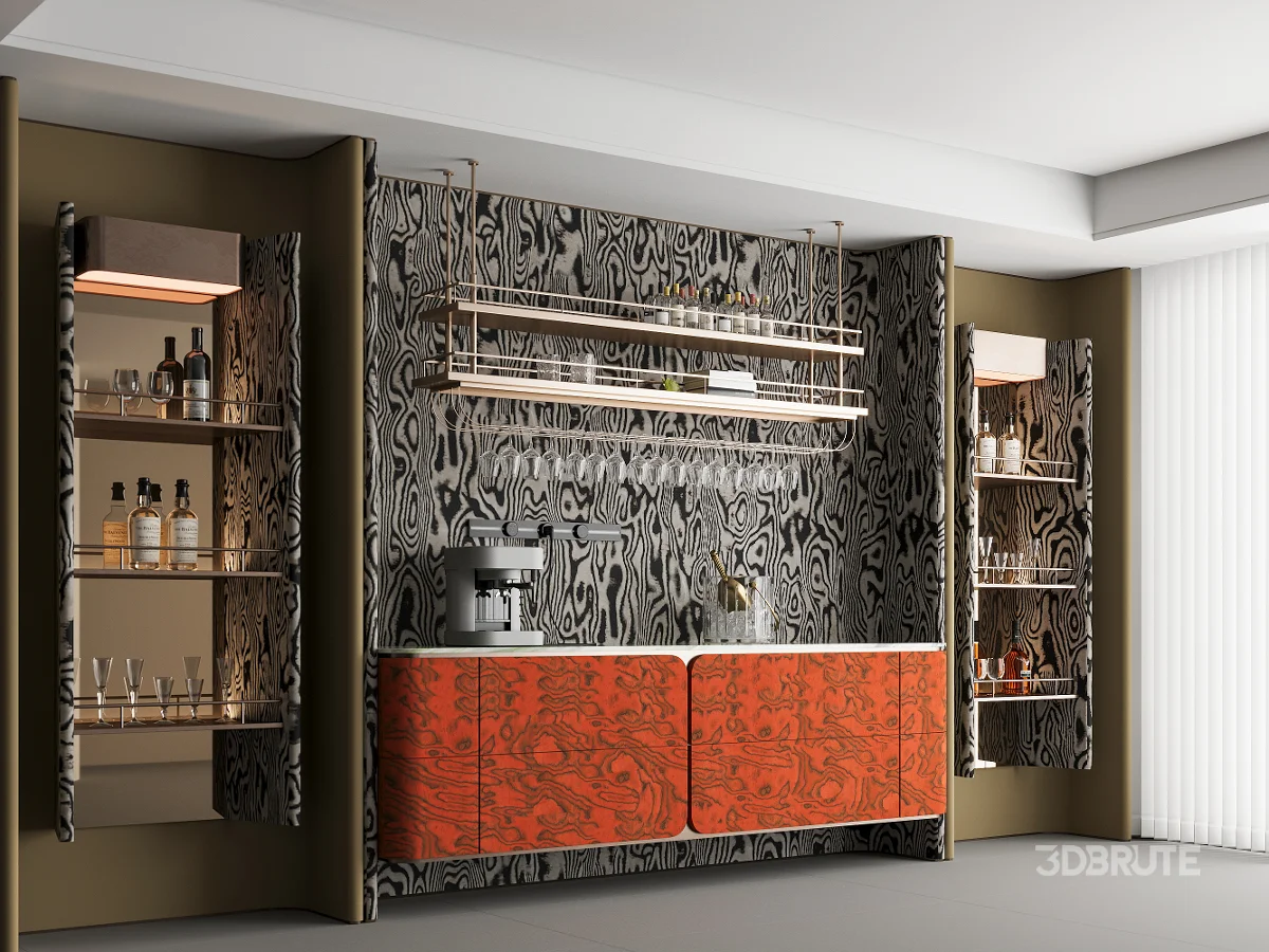 modern wine cabinet Image 1