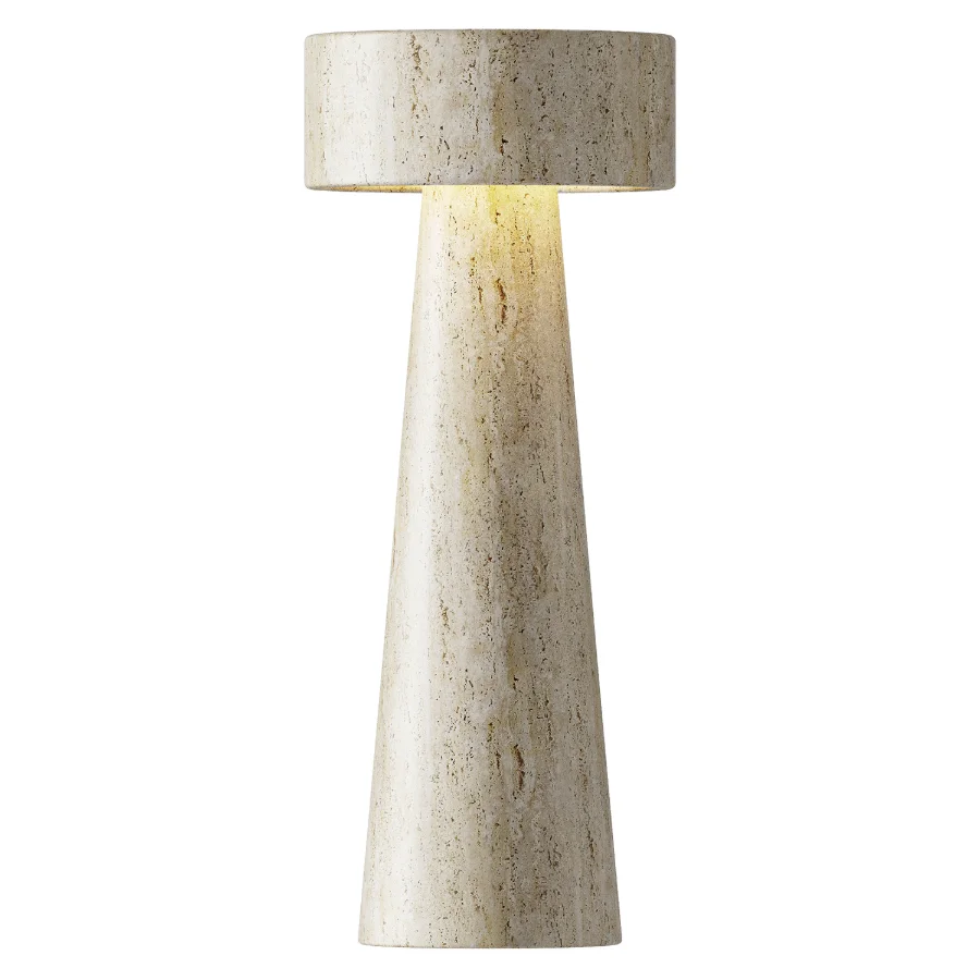 Docos Kiwa Travertine Table Lamp Image 1