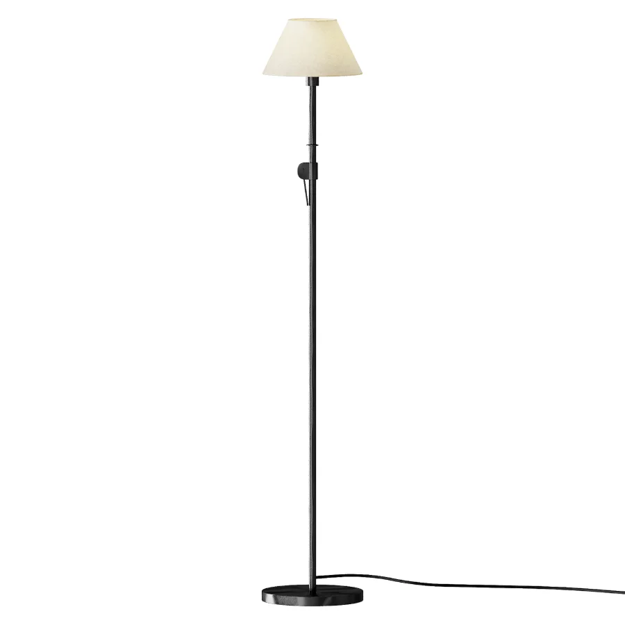 Sherman Metal Adjustable Reading Floor Lamp Image 3