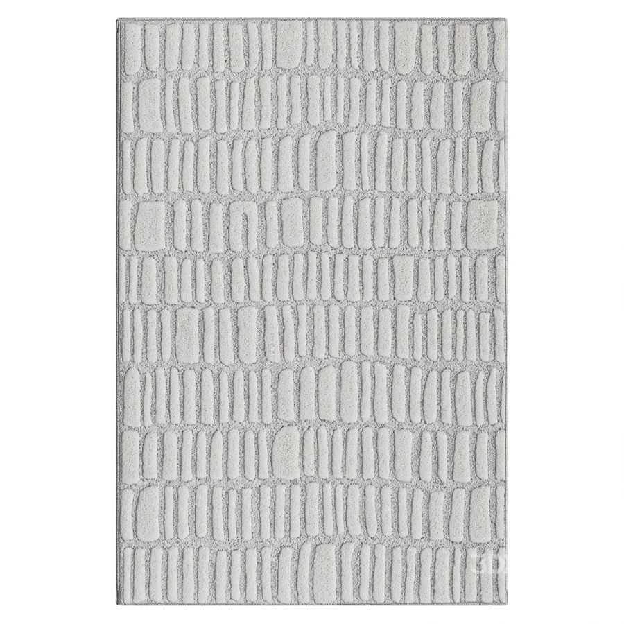 Roark Ivory Machine Washable Rug Image 2