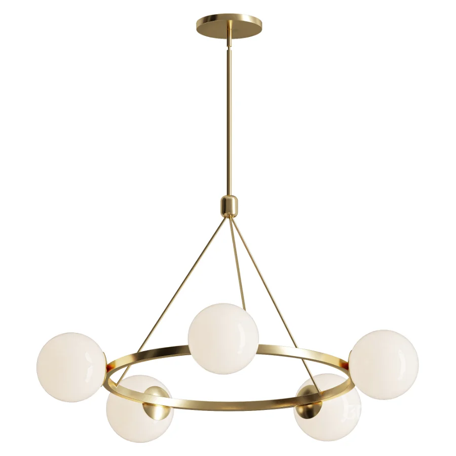 Brelia Round Light Chandelier Image 3