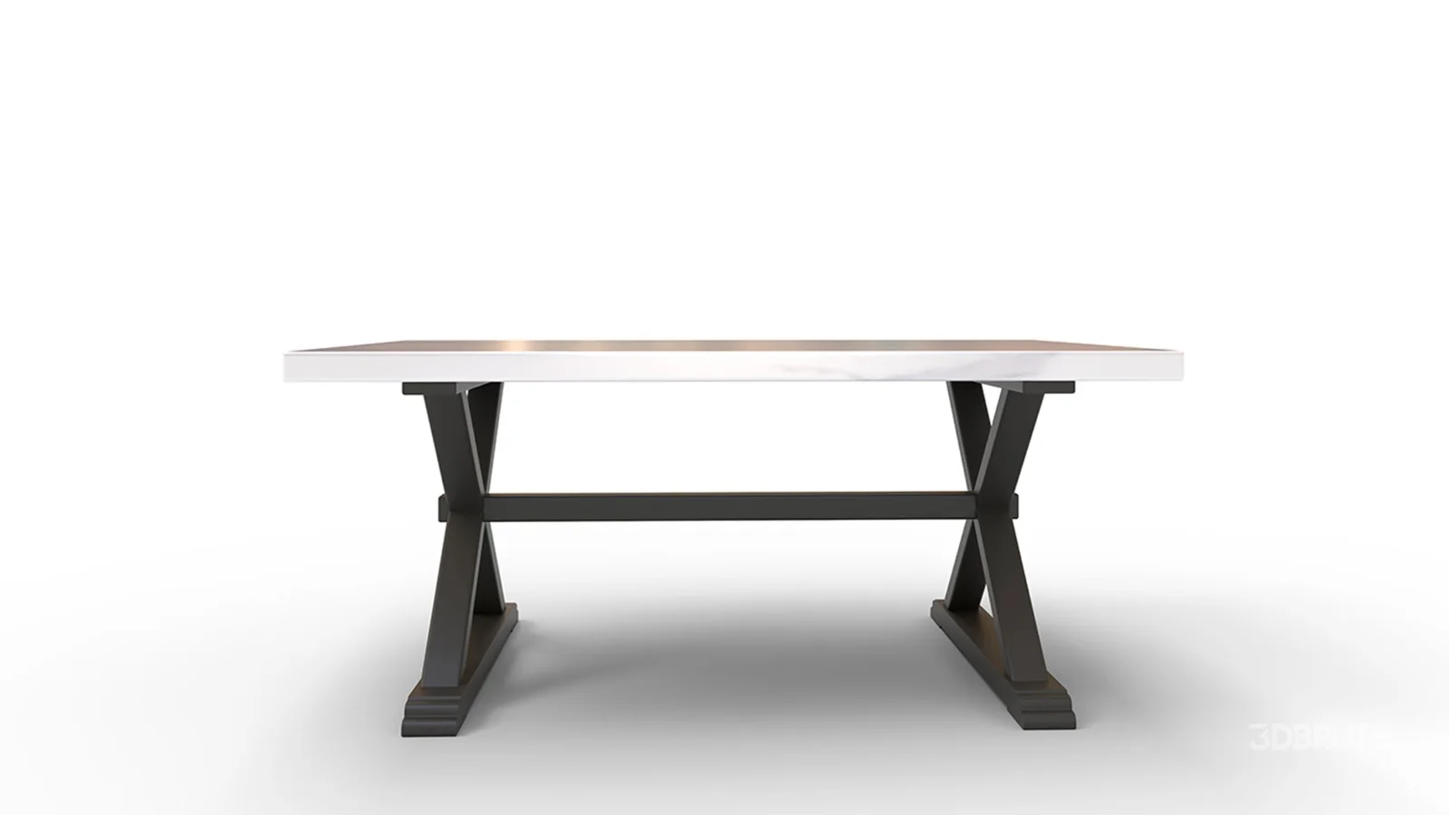 Willoughby Marble Dining Table Image 4