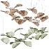Wave Floating Leaf Chandelier By Simig - Thumbnail 2