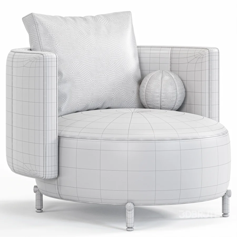 Torii Bold Armchair By Minotti Image 7