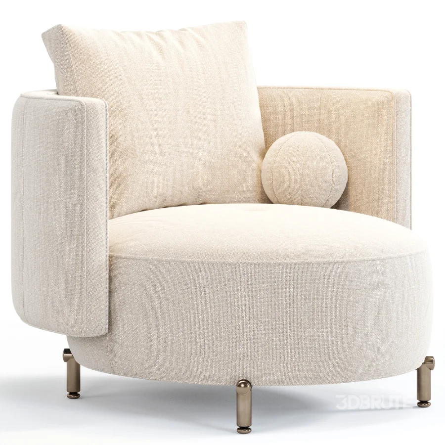 Torii Bold Armchair By Minotti Image 3