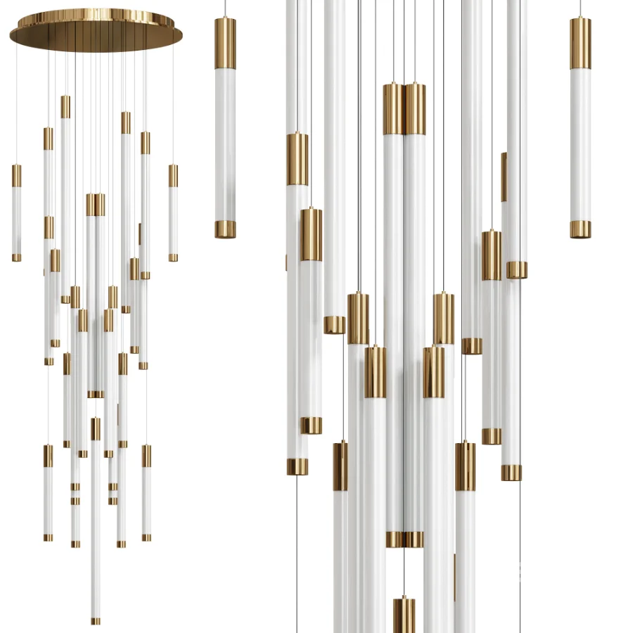 Flux Helixes Chandelir By Haberdashery Image 2