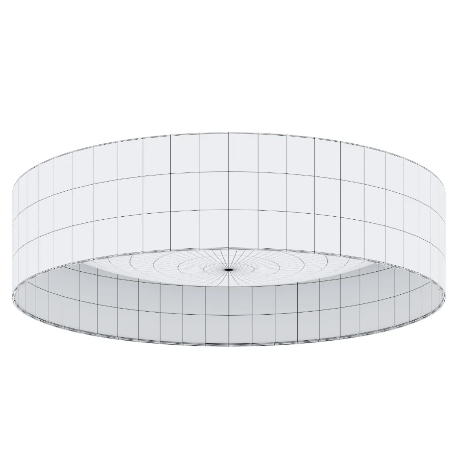 Nysa LED Semi Flush Ceiling Light Image 1