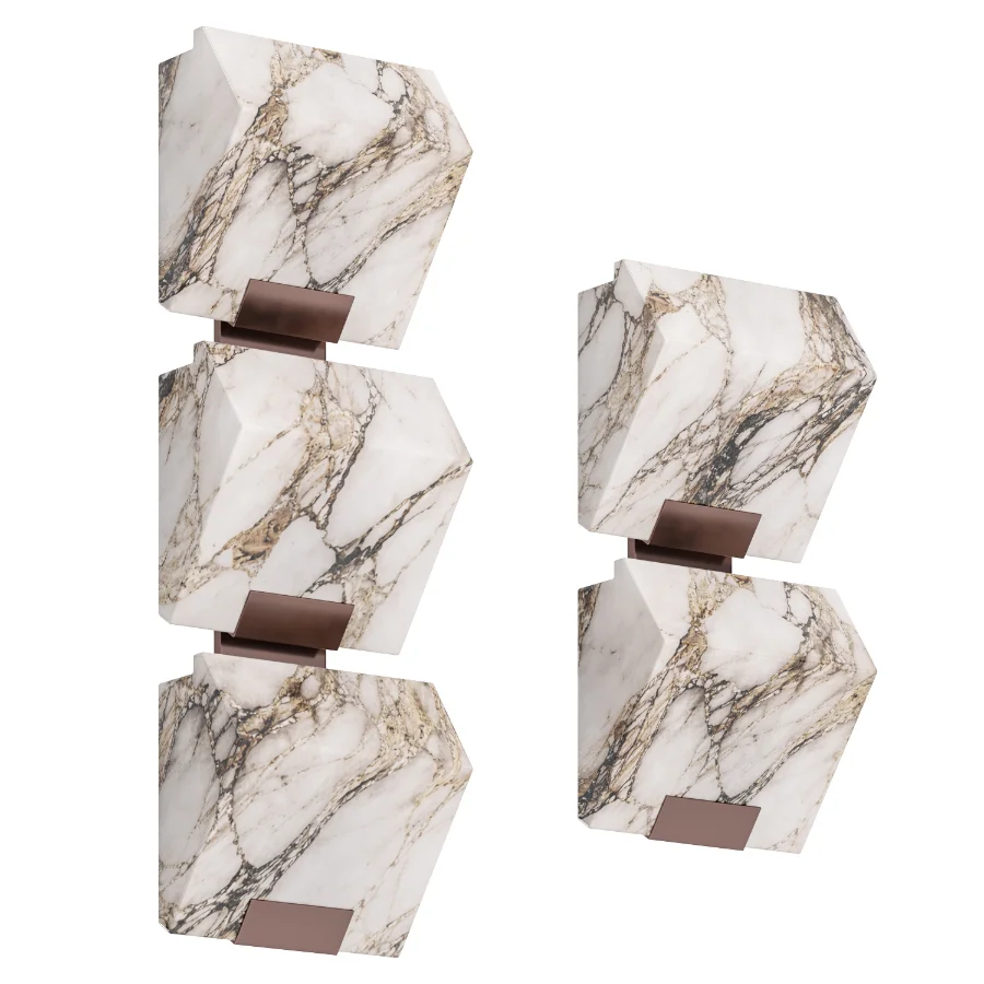 Alabaster Staircase Wall Lamp Image 3