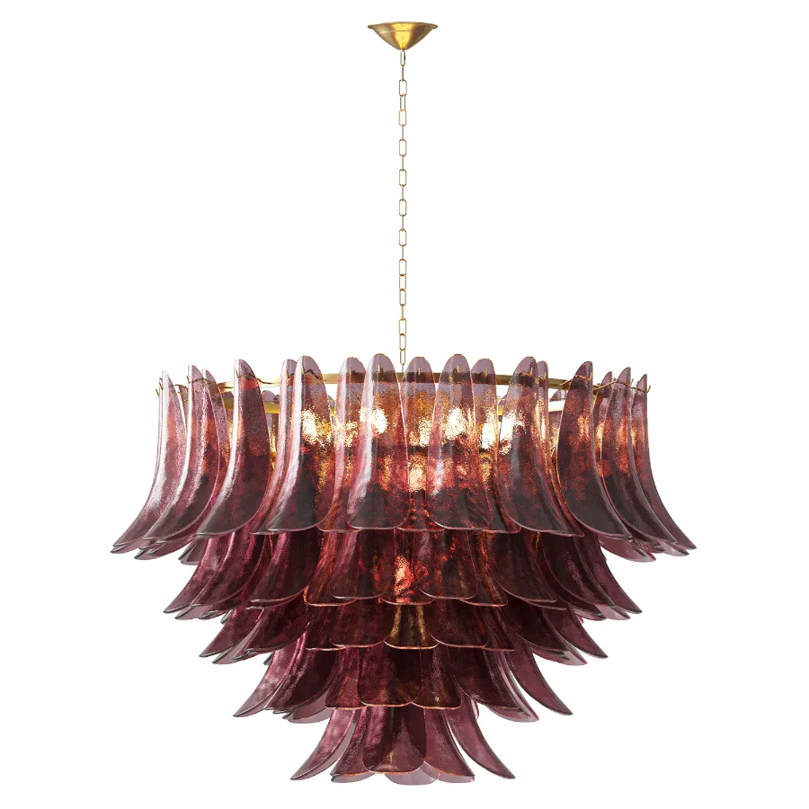 Large Modern Italian Murano Chandelier Palma EL151 Image 3