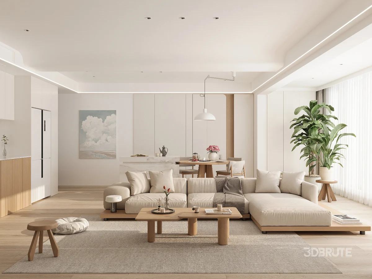 modern living room Image 1