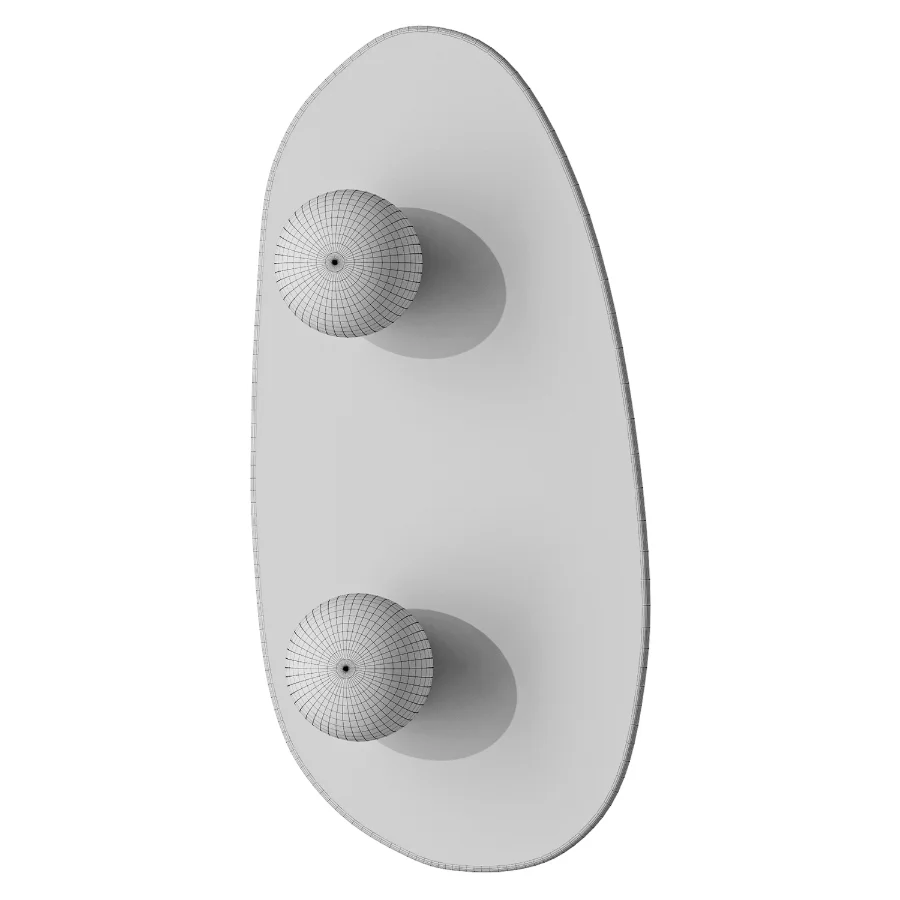 Pern Baan Blob Sconce Double Bulb Image 4