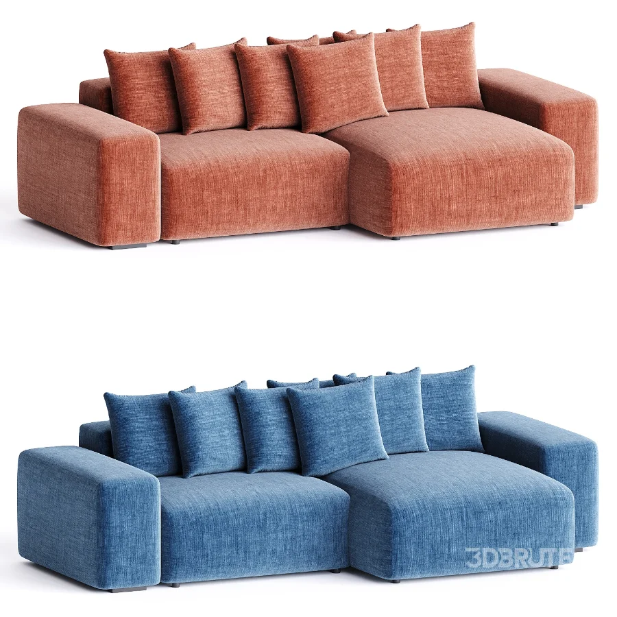 qizil sofa voltaire Image 5