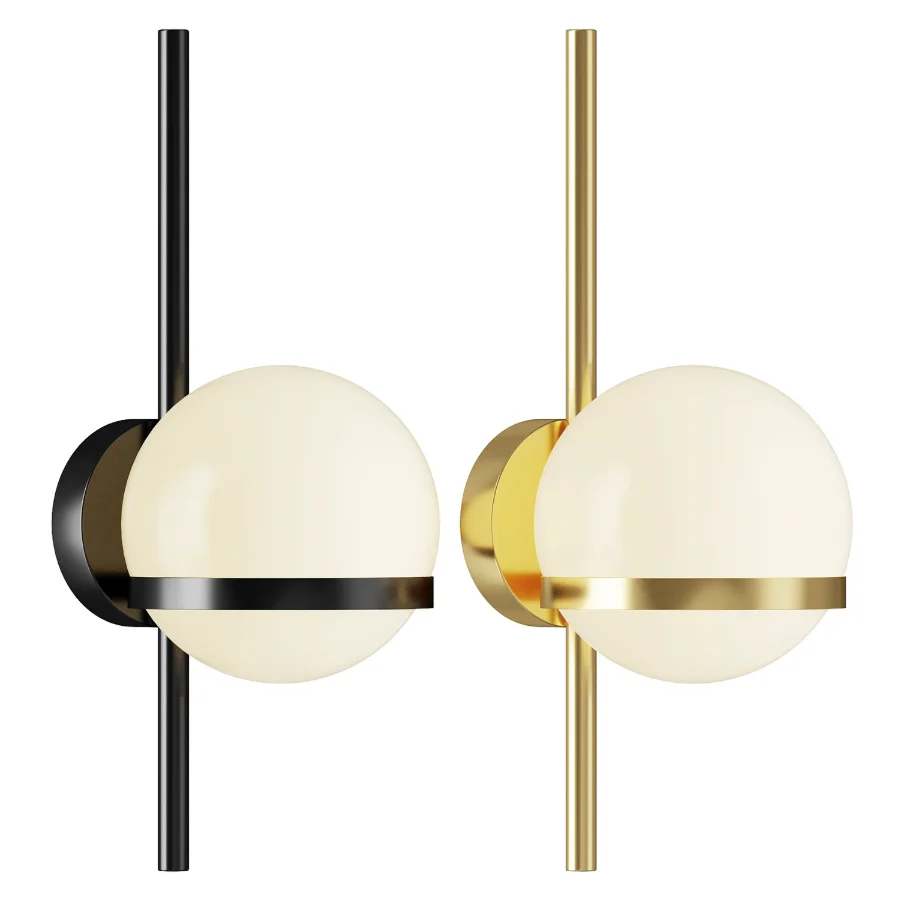 Nordic Wall Light Modern Creative Glass Wall sconce Image 1