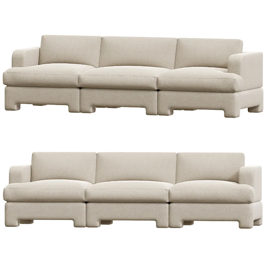 Jolie 3 Piece Modular Sofa Image 5