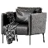 Bomstad black Armchair - Thumbnail 2