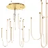 Brass 8 Light LED Pendant - Thumbnail 5