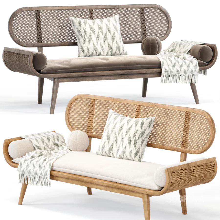 Rattan Sofa By Urban Mood Image 5