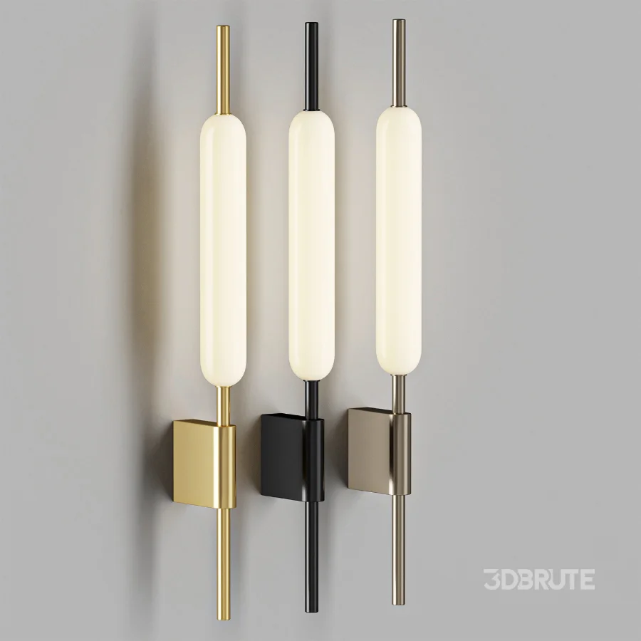 HelenaGlow Gold LED Wall Light Image 3