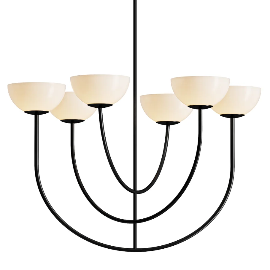 Dantone Home Poem 6 Light Chandelier Image 1