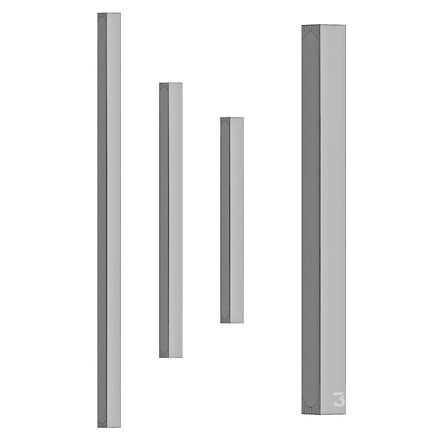 Arlo Linear Wood Plug in Wall Light Image 3