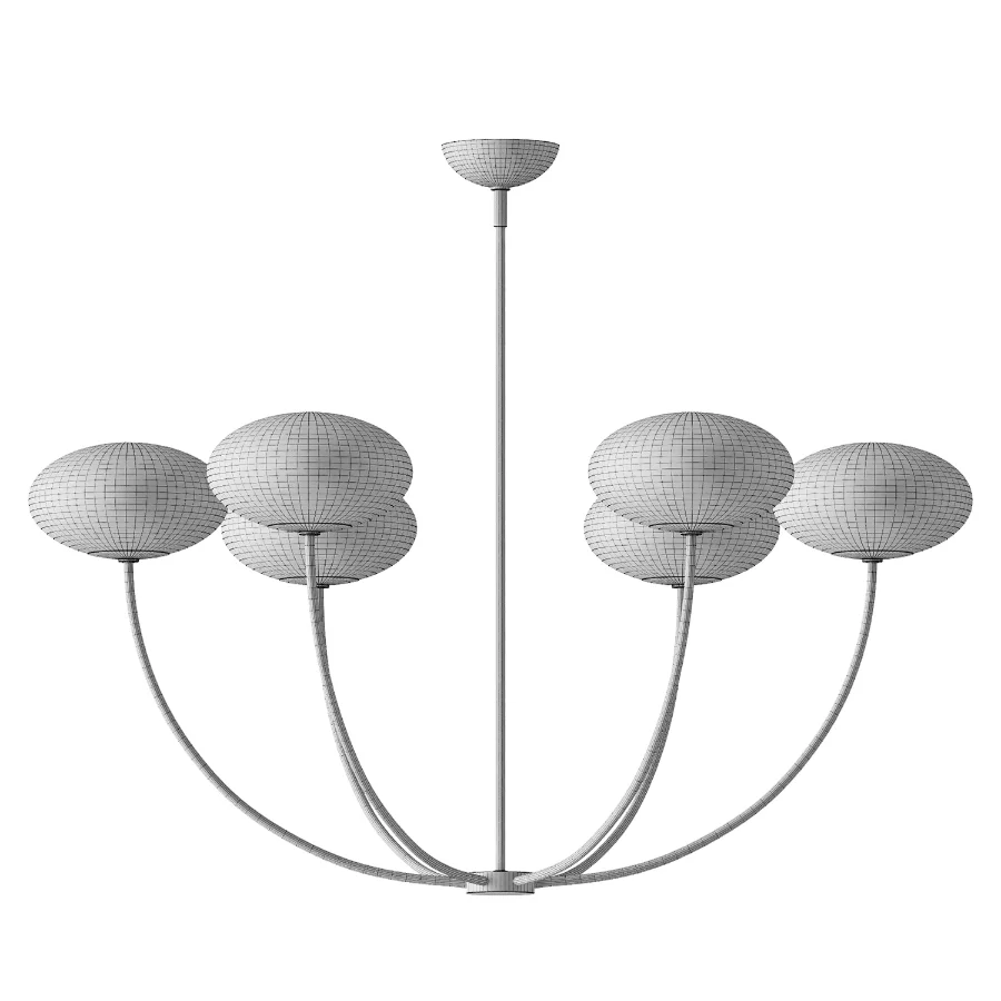 West Elm Talia Round Chandelier Image 3