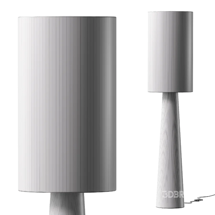 Leopard Love Print Floor Lamp Image 2