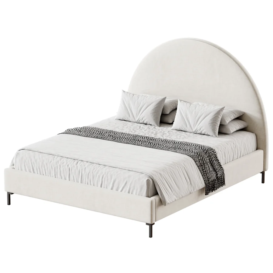 Lucilla Bed Metal Legs Image 4
