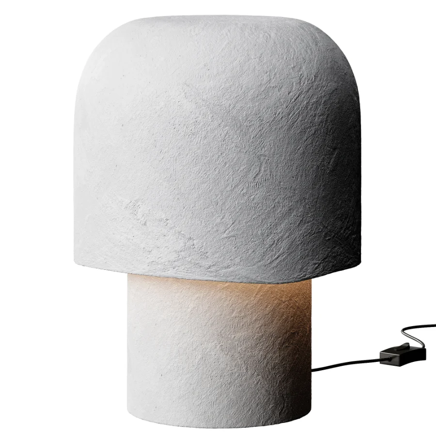 Zara Home Ceramic Mushroom Table Lamp Image 1