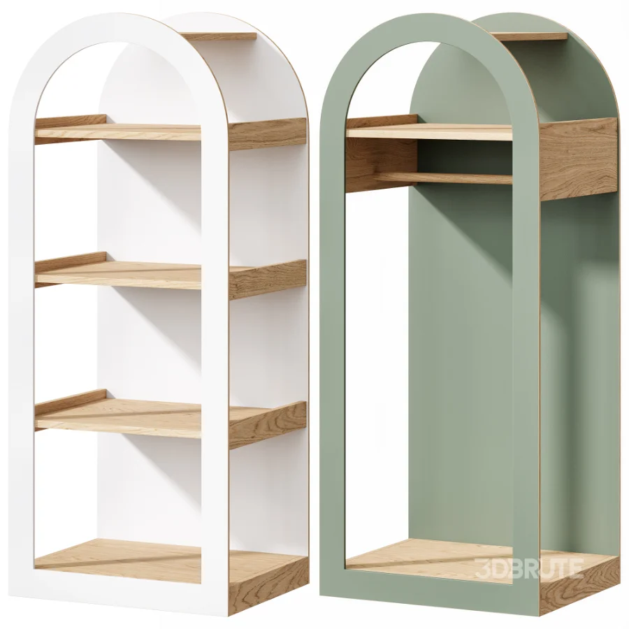 Arched Dresser Sage By PSE Image 5