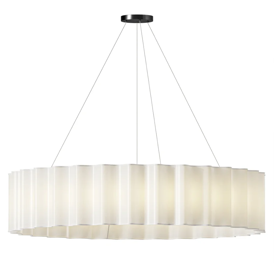 Hibride Design Ripple Halo Pendant Image 2