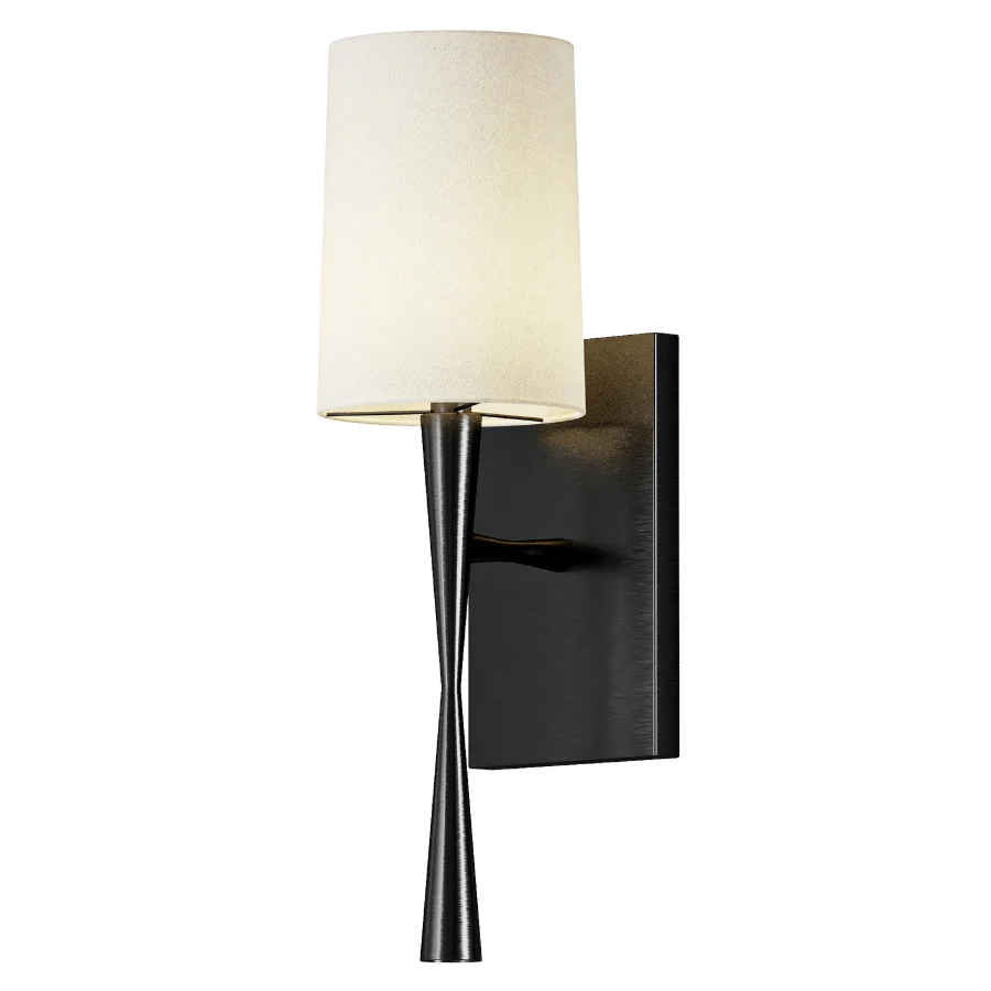 Slim Hourglass Bar Sconce Image 2
