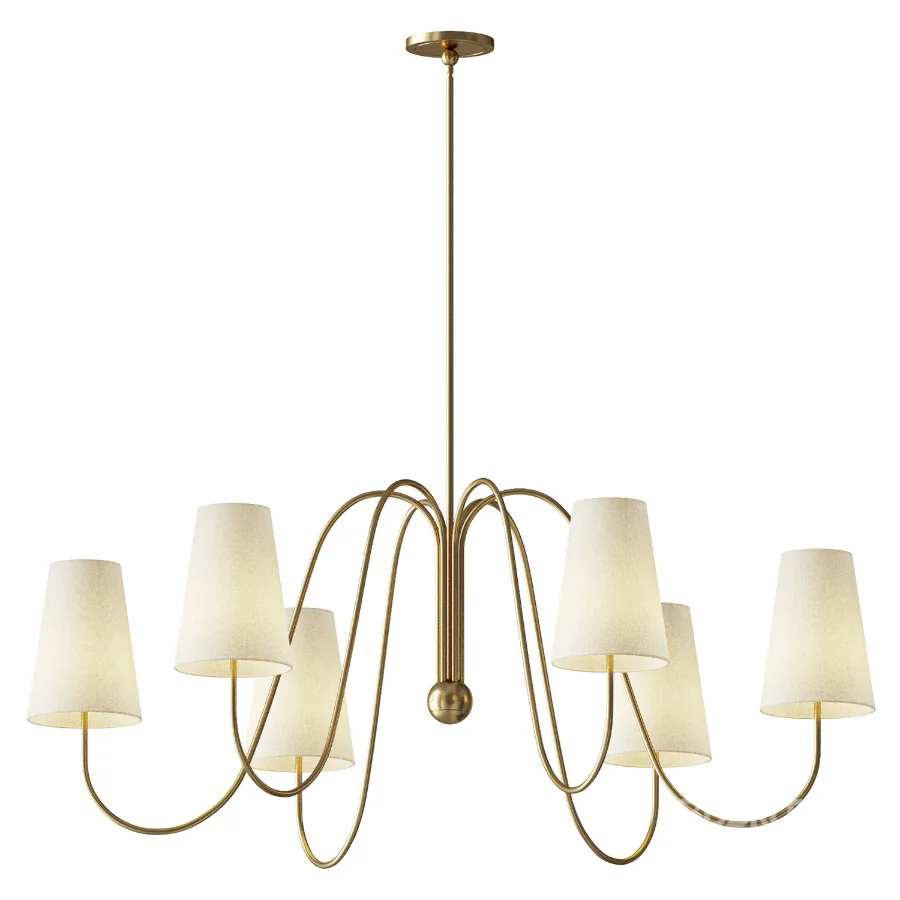 Palmer Metal Round Chandelier Image 1