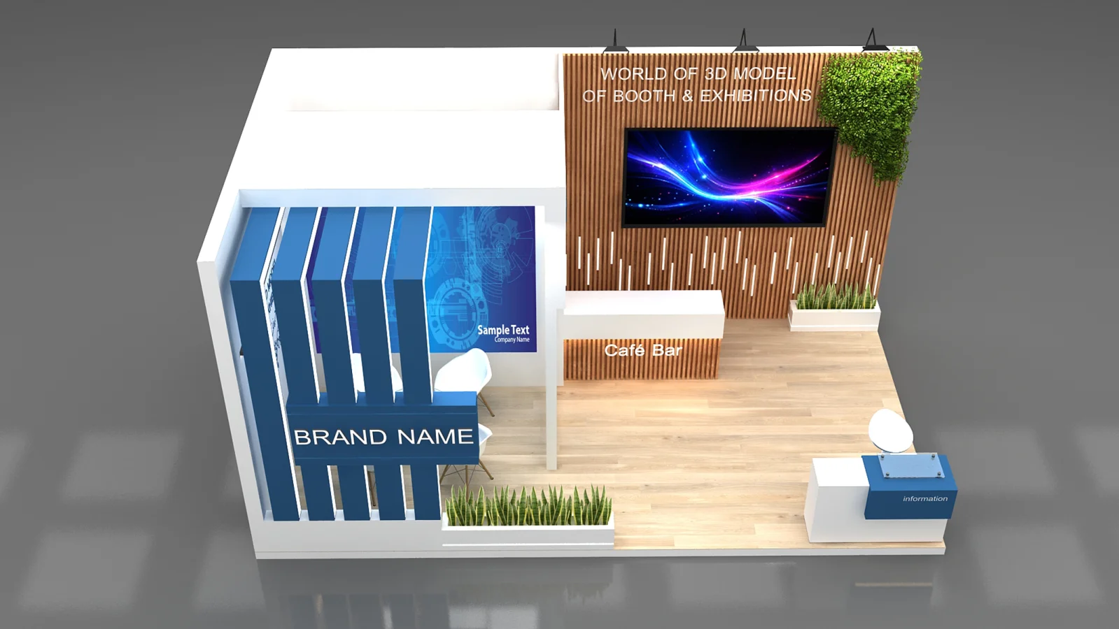 exhibition booth Image 1