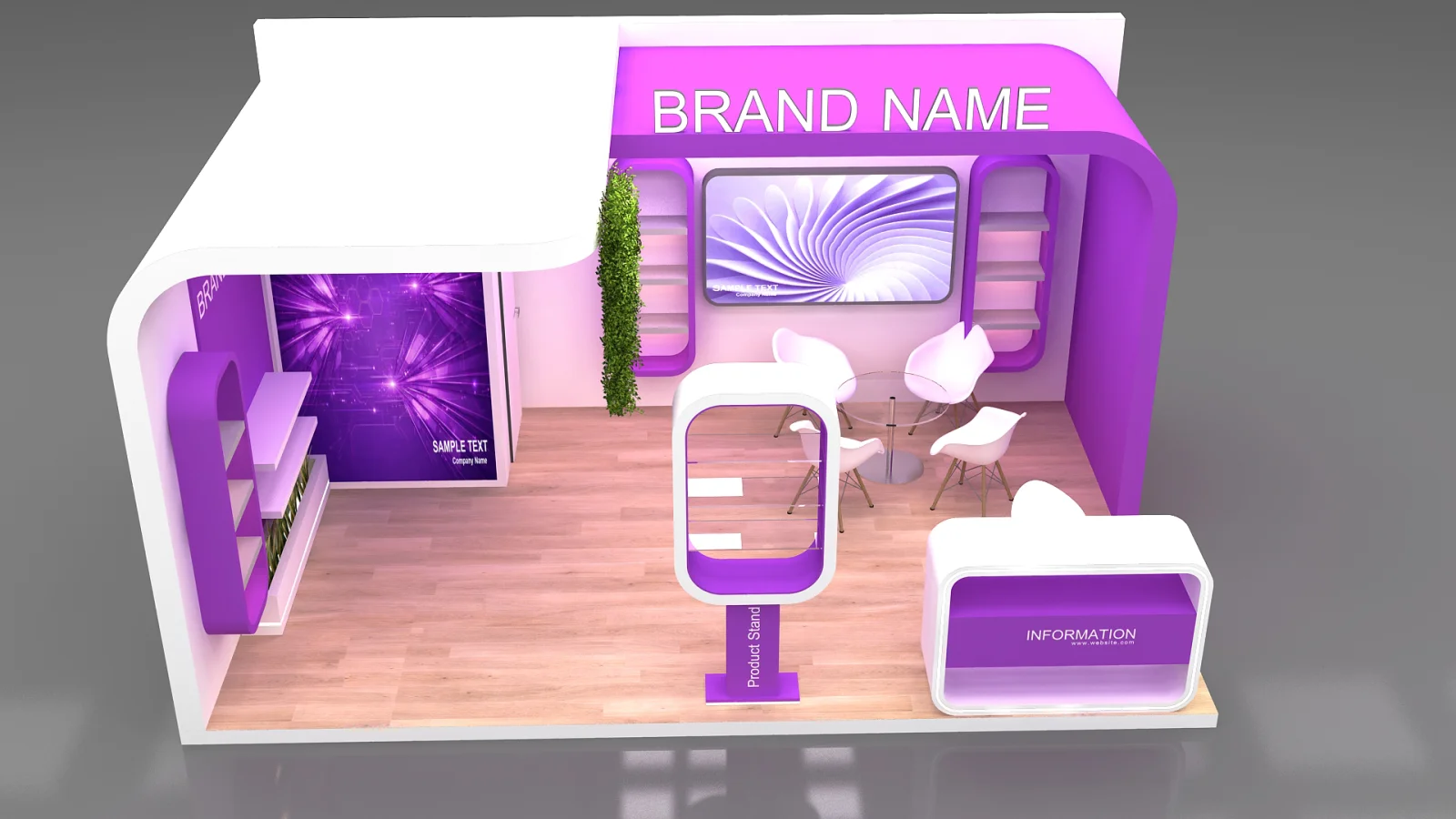 exhibition booth Image 1