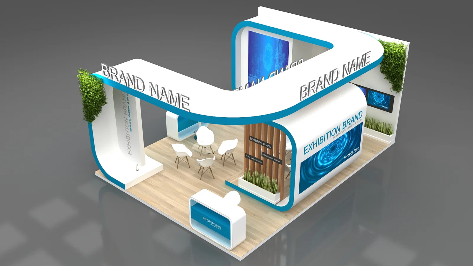 exhibition booth Image 1