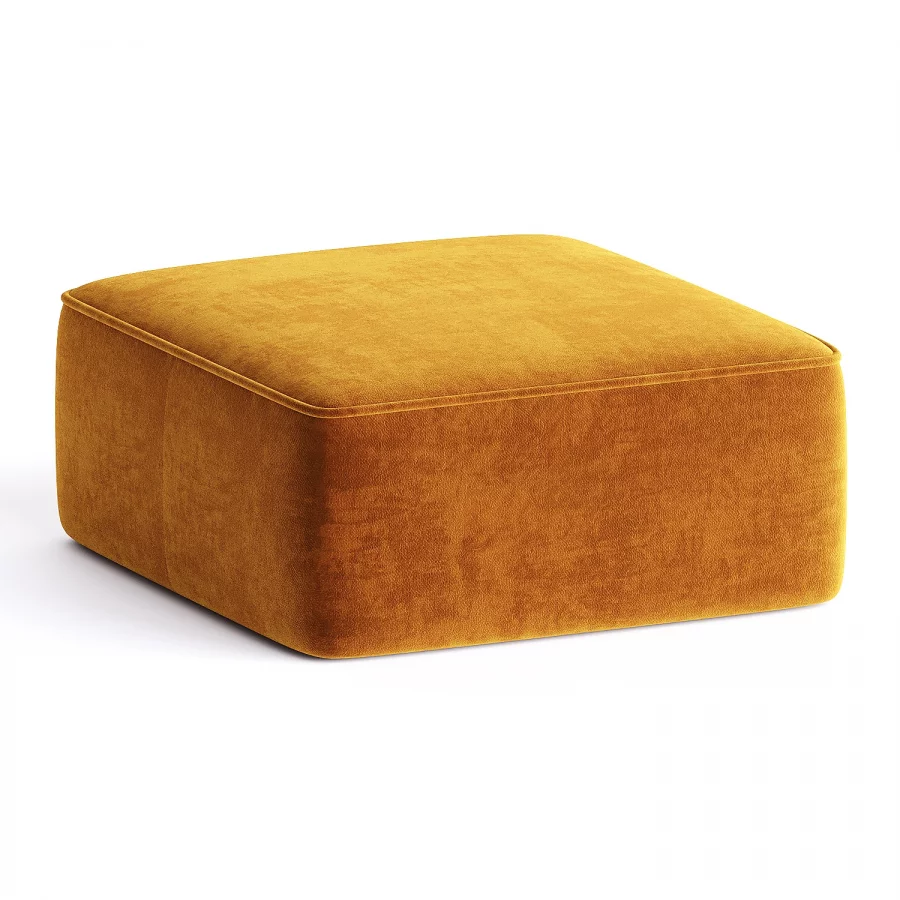 pouf brown leopold Image 5