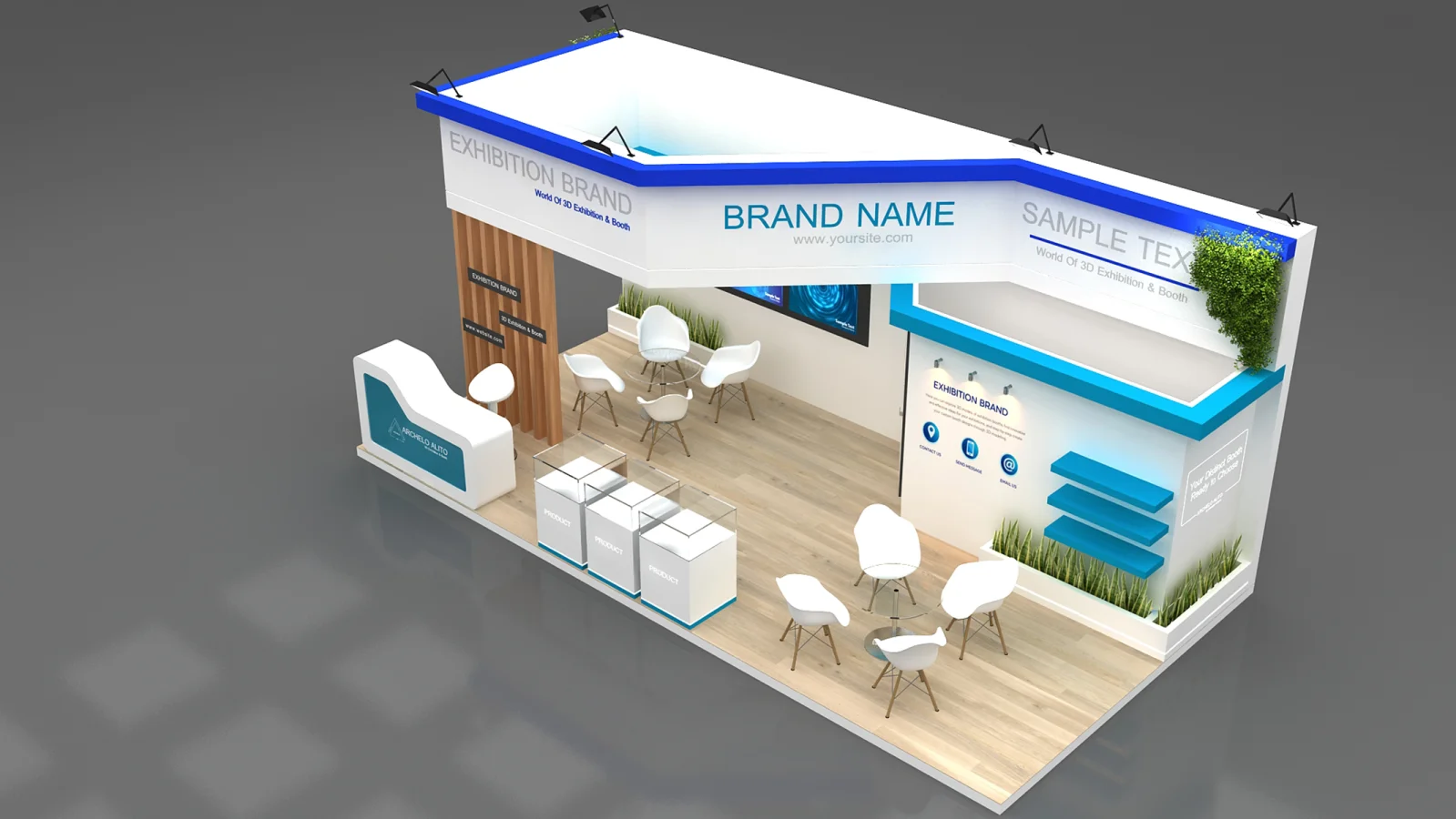exhibition booth Image 1