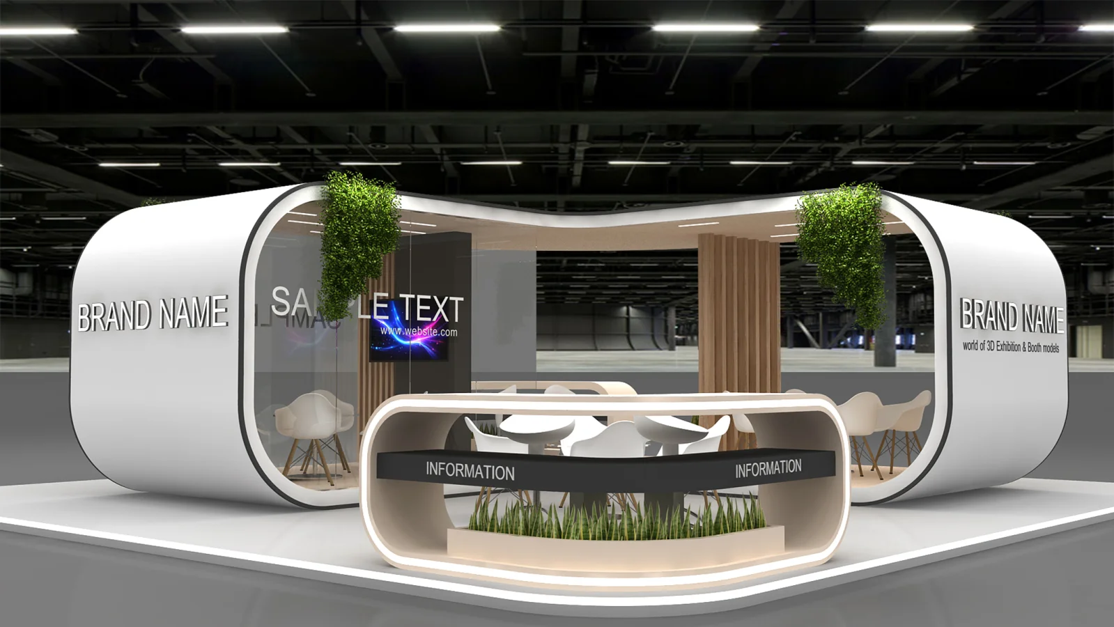 exhibition booth Image 1