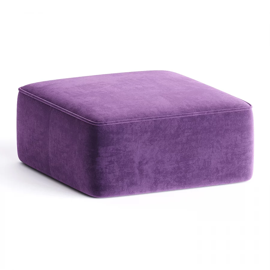 pouf brown leopold Image 4