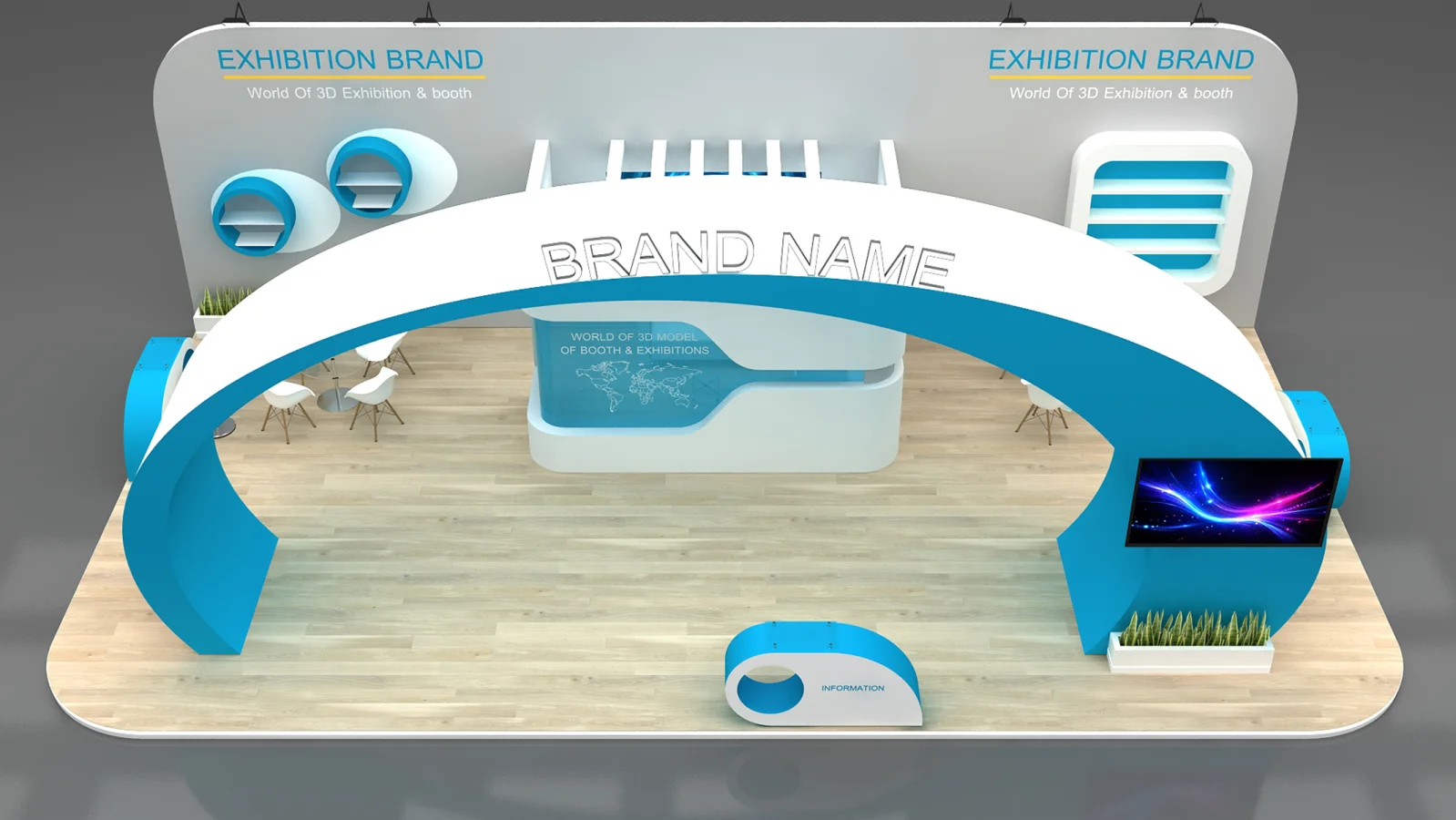 exhibition booth Image 1