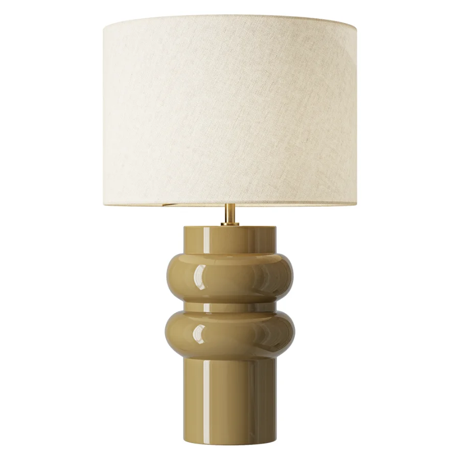 Large Ceramic Table Lamp Image 1