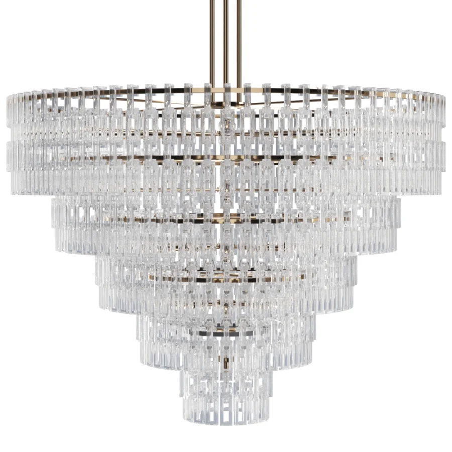 Crystal Chandelier Light 01 Image 2
