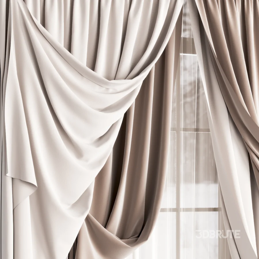 Silk and Cotton Curtain St 111 Image 4