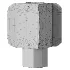 Soho Home Elias Green Glass Table Lamp - Thumbnail 3